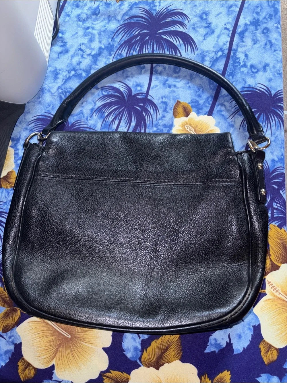 kate spade Black Leather Shoulder Bag - Classic Pebbled Crossbody